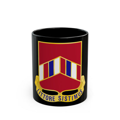15 Coast Artillery Regiment (U.S. Army) Black Coffee Mug-11oz-The Sticker Space