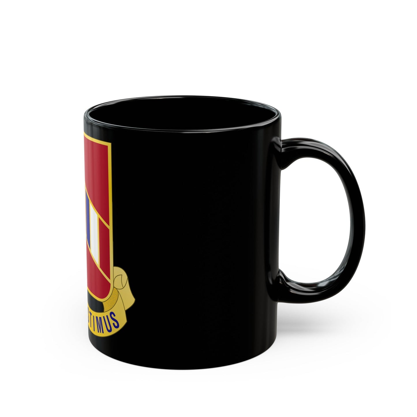 15 Coast Artillery Regiment (U.S. Army) Black Coffee Mug-The Sticker Space