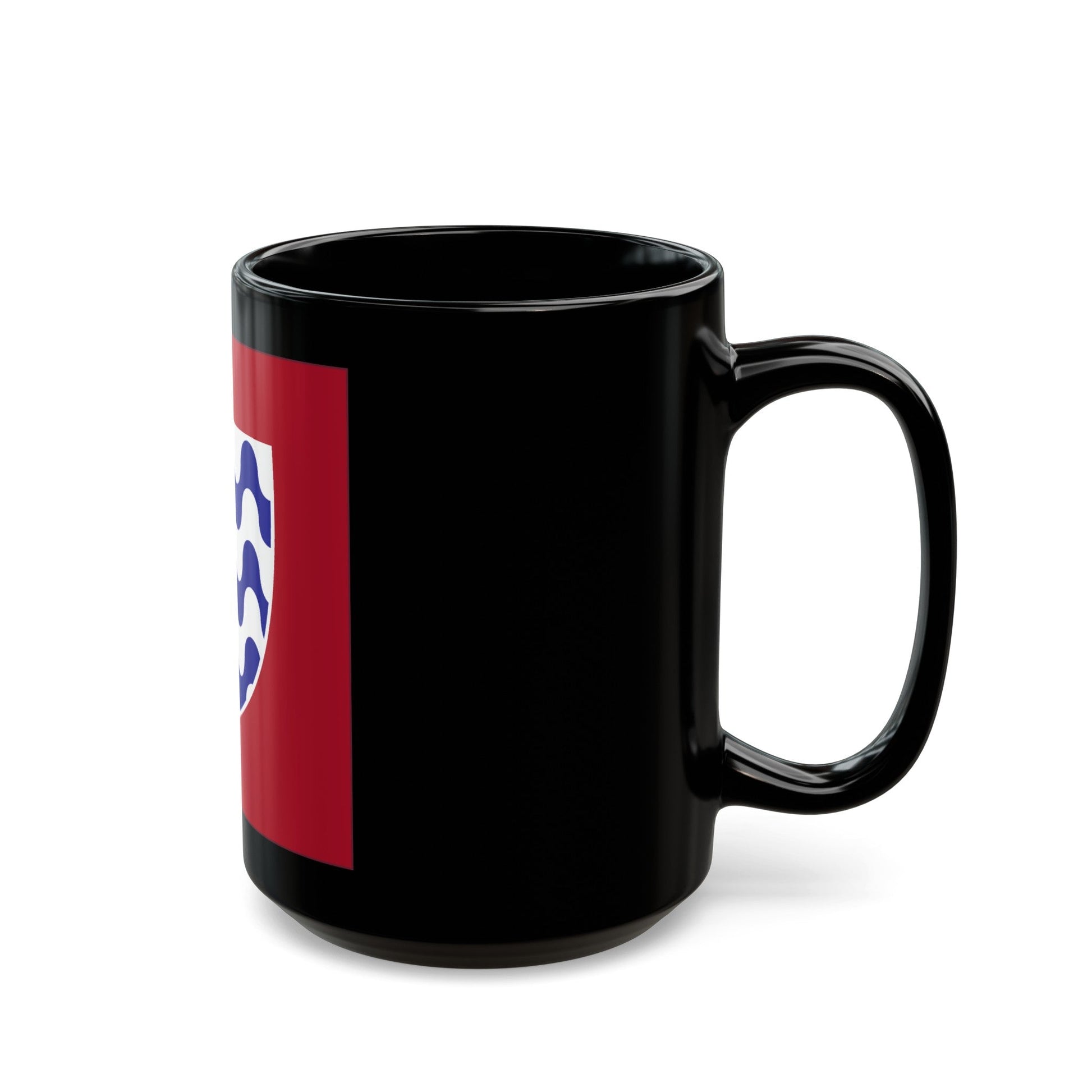 15 Group (U.S. Army) Black Coffee Mug-The Sticker Space