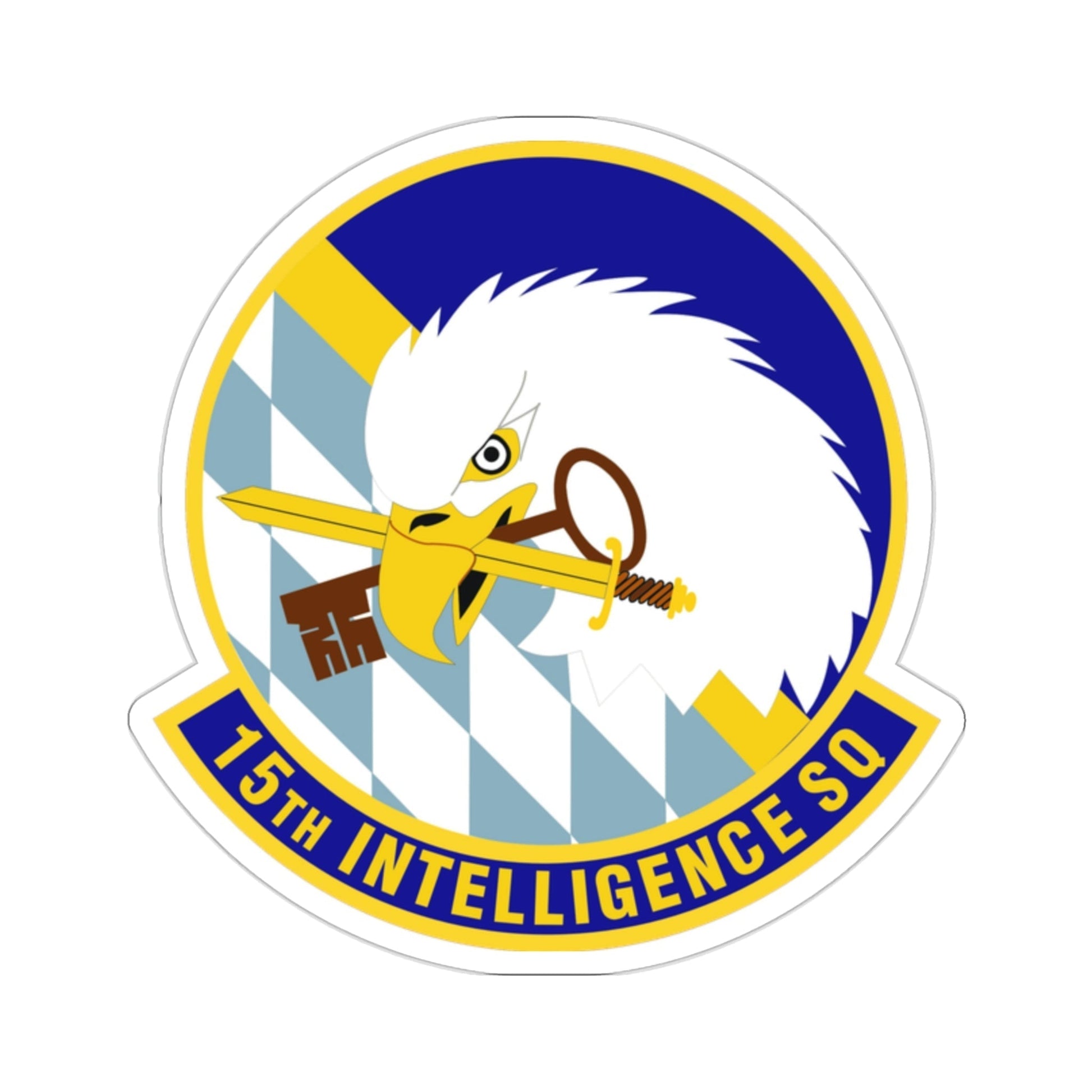 15 Intelligence Squadron ACC (U.S. Air Force) STICKER Vinyl Die-Cut Decal-2 Inch-The Sticker Space