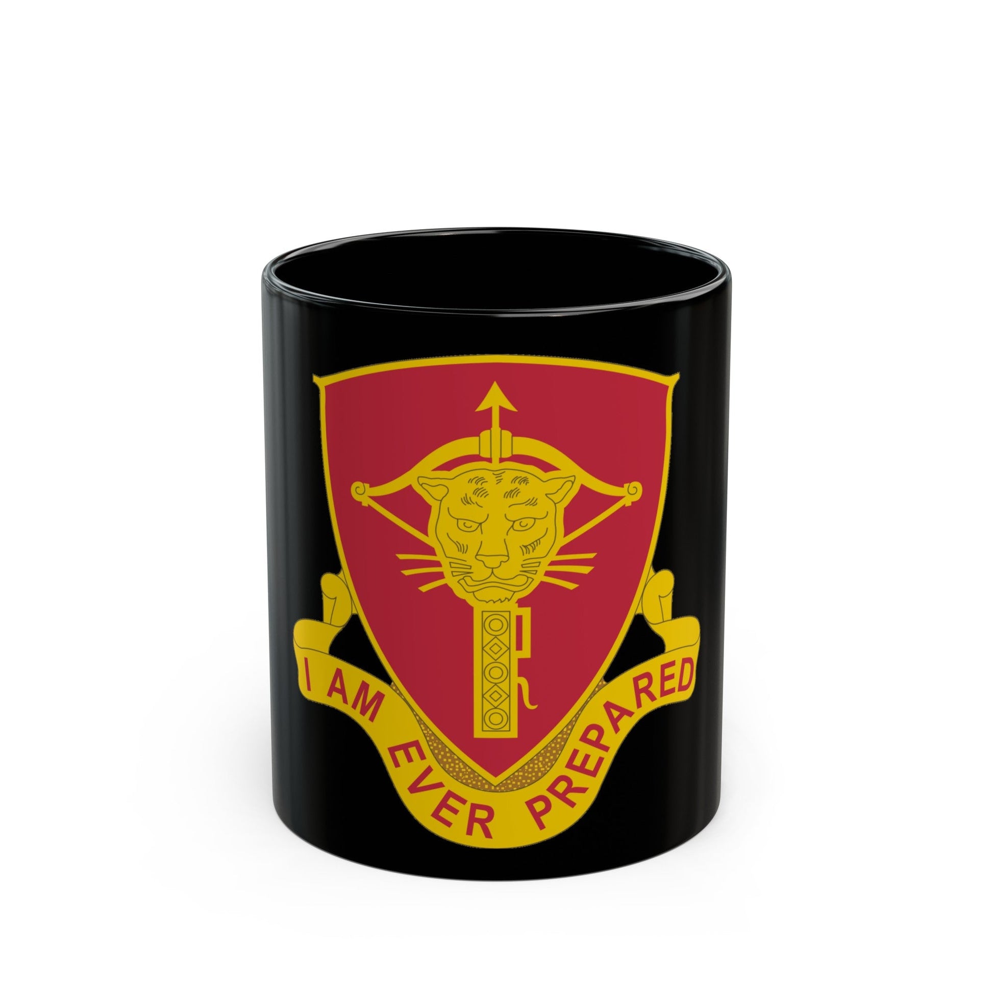 15 Ordnance Battalion (U.S. Army) Black Coffee Mug-11oz-The Sticker Space