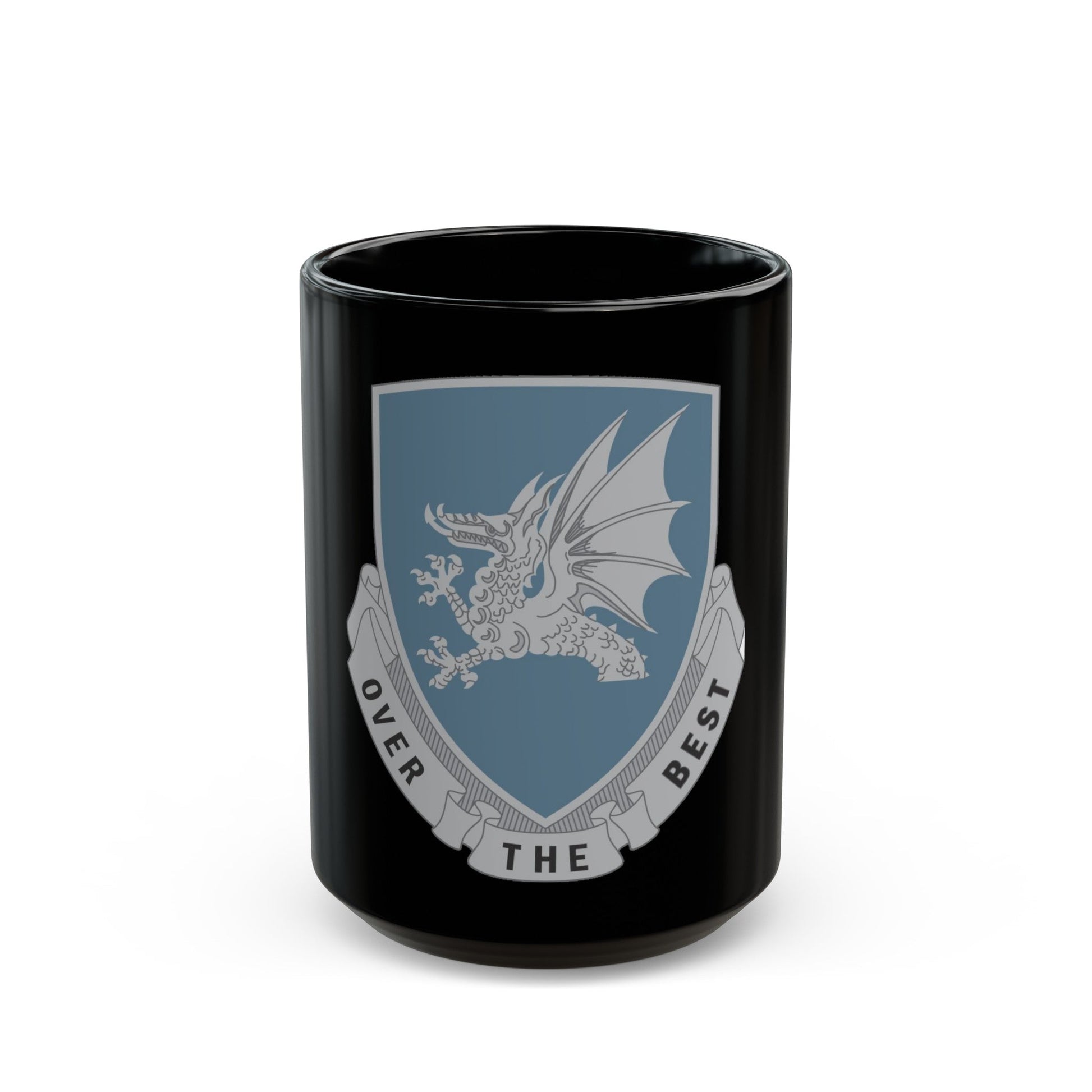 15 Transportation Battalion (U.S. Army) Black Coffee Mug-15oz-The Sticker Space