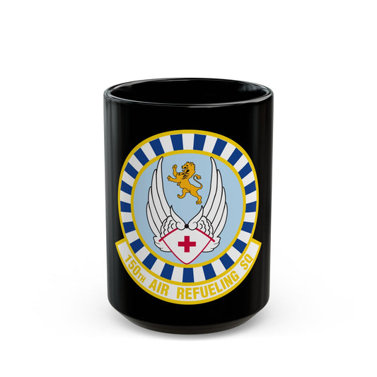 150 Air Refueling Squadron (U.S. Air Force) Black Coffee Mug-15oz-The Sticker Space