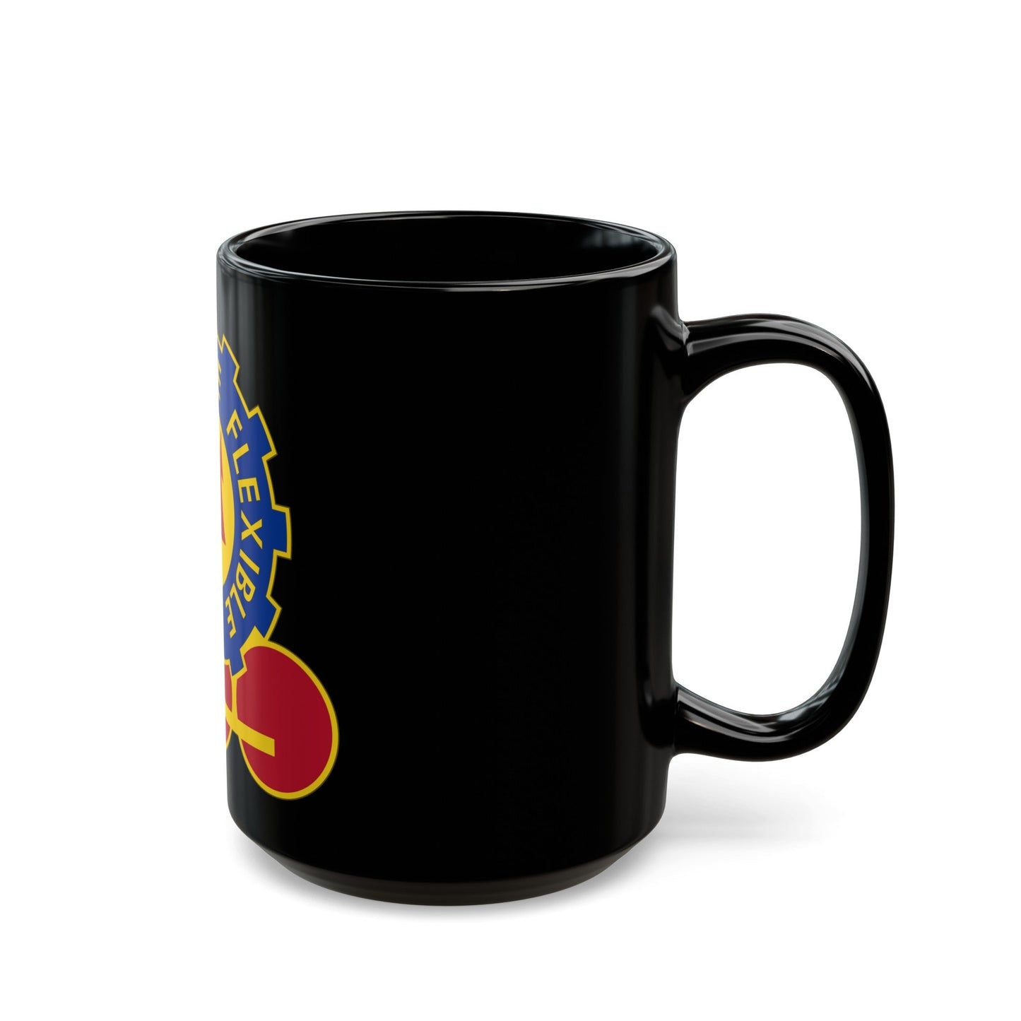 150 Engineer Battalion (U.S. Army) Black Coffee Mug-The Sticker Space