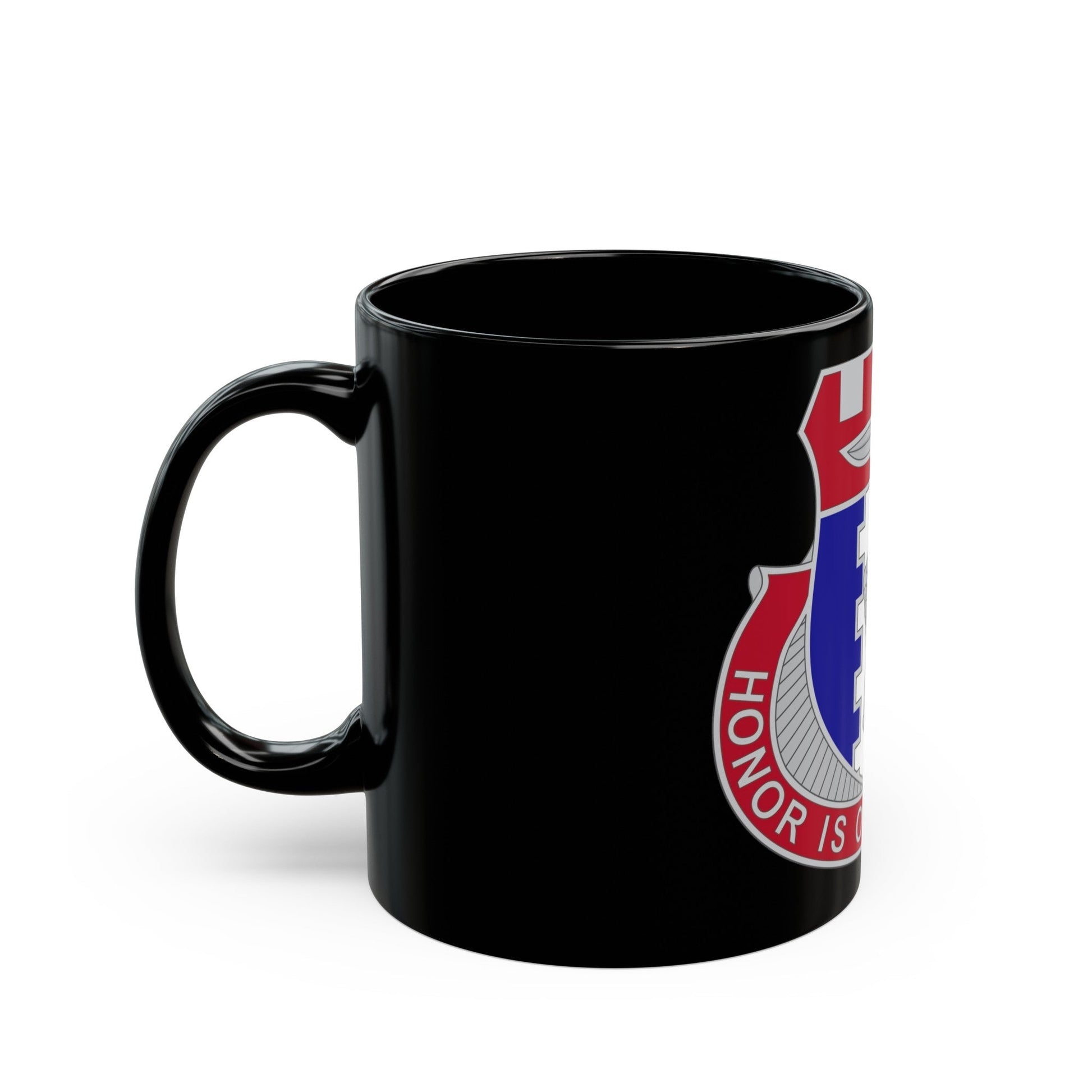 150 Engineer Battalion1 (U.S. Army) Black Coffee Mug-The Sticker Space