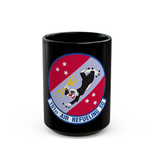 151 Air Refueling Squadron (U.S. Air Force) Black Coffee Mug-15oz-The Sticker Space