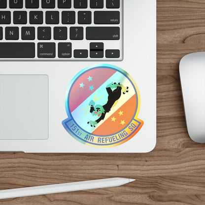 151 Air Refueling Squadron (U.S. Air Force) Holographic STICKER Die-Cut Vinyl Decal-The Sticker Space