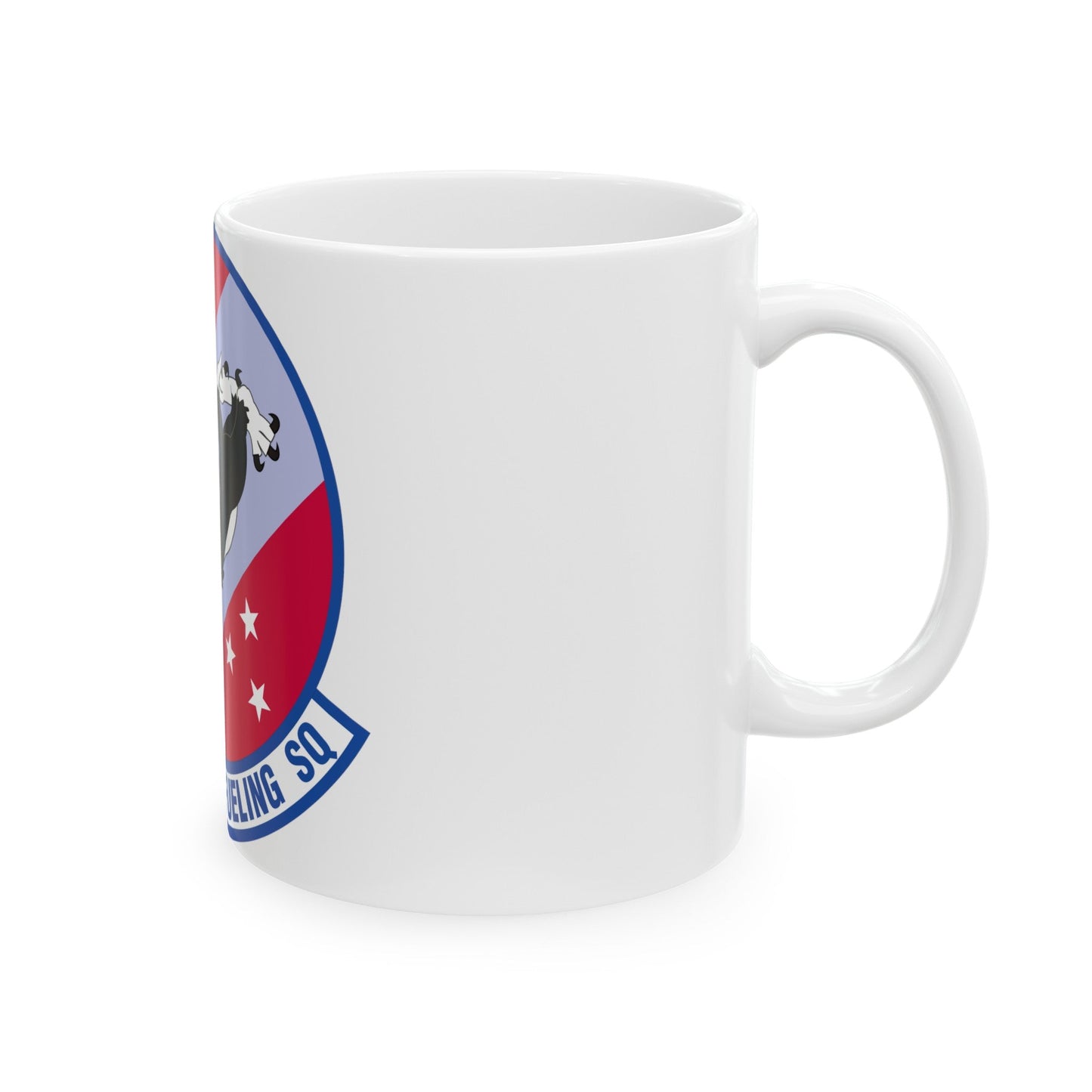 151 Air Refueling Squadron (U.S. Air Force) White Coffee Mug-The Sticker Space