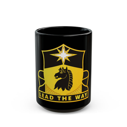 151 Cavalry Regiment (U.S. Army) Black Coffee Mug-15oz-The Sticker Space