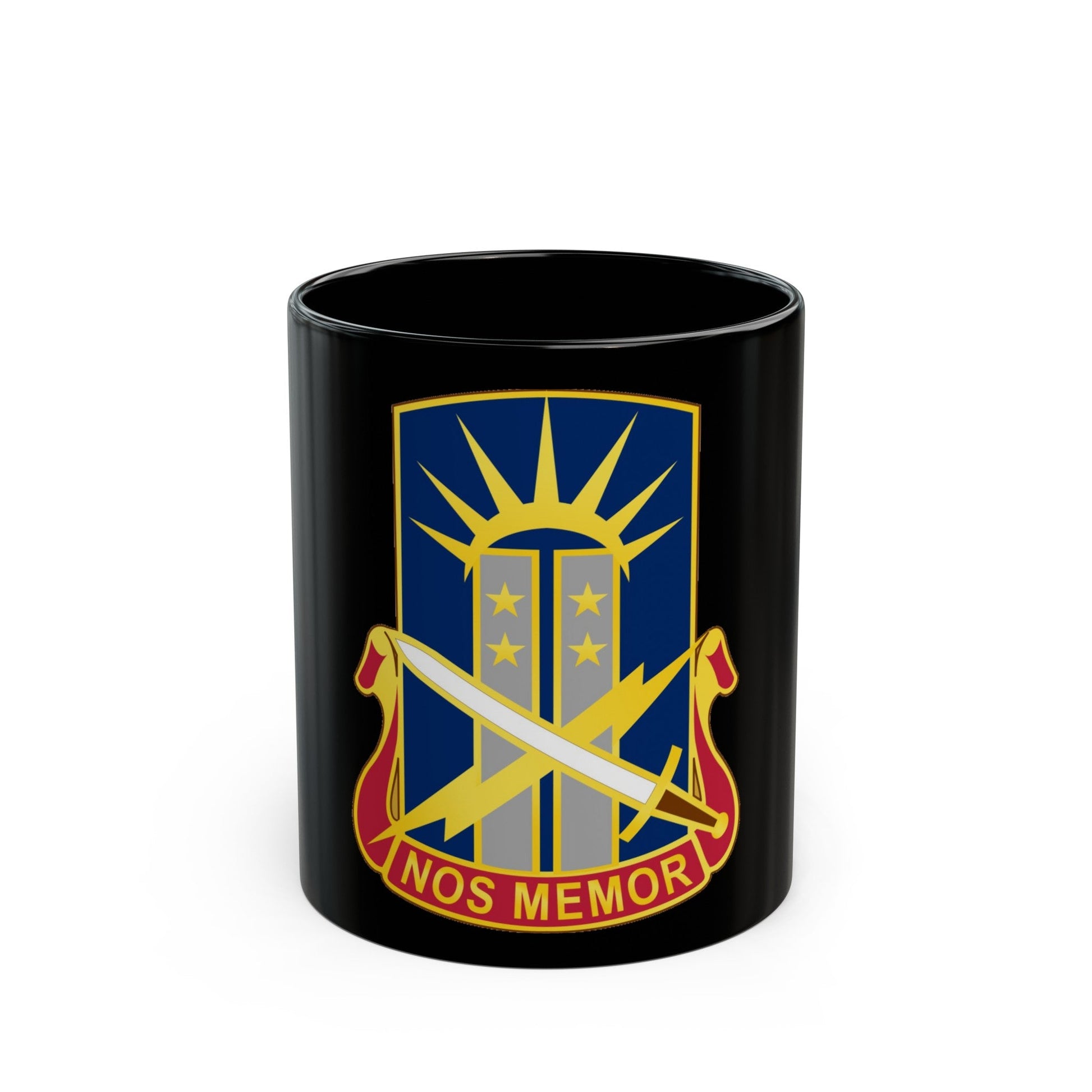 151 Information Operations Group (U.S. Army) Black Coffee Mug-11oz-The Sticker Space