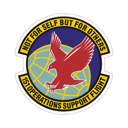151st Operations Support Flight (U.S. Air Force) STICKER Vinyl Die-Cut Decal-5 Inch-The Sticker Space
