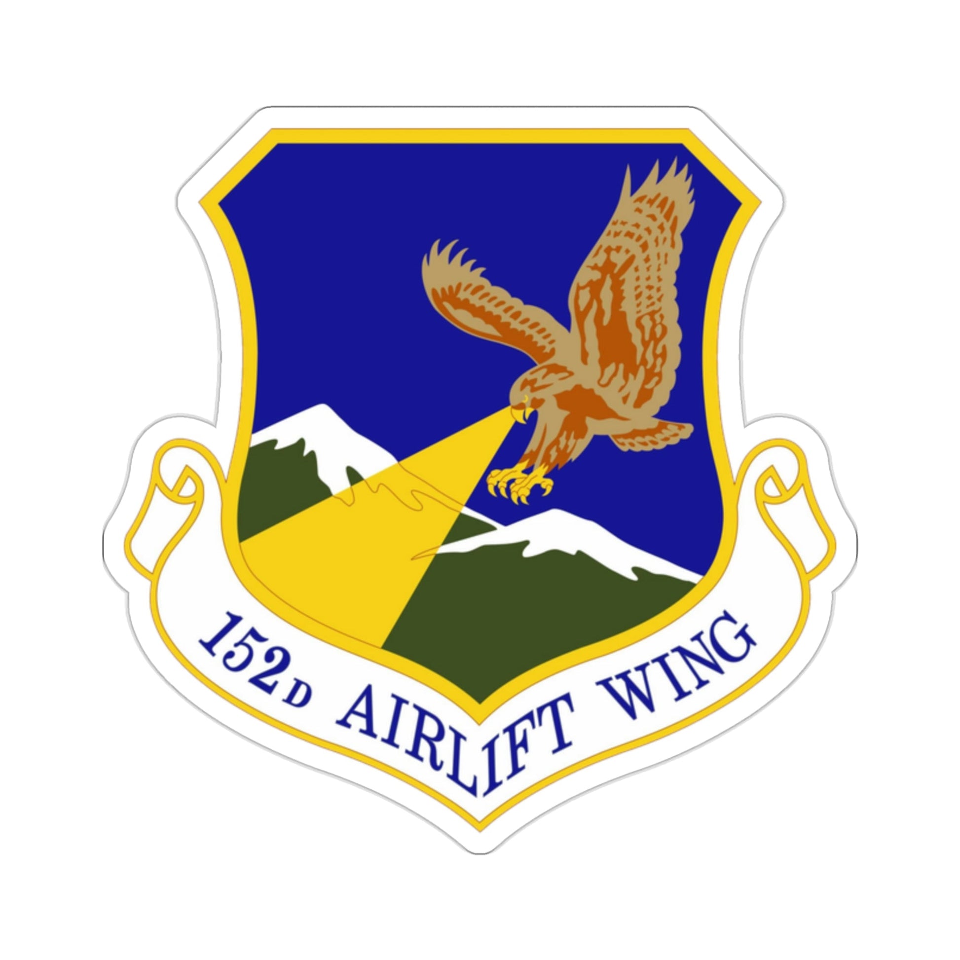 152d Airlift Wing (U.S. Air Force) STICKER Vinyl Die-Cut Decal-2 Inch-The Sticker Space