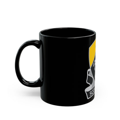 153 Cavalry Regiment (U.S. Army) Black Coffee Mug-The Sticker Space