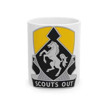 153 Cavalry Regiment (U.S. Army) White Coffee Mug-11oz-The Sticker Space