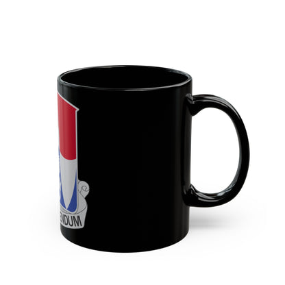 153 Engineer Battalion (U.S. Army) Black Coffee Mug-The Sticker Space