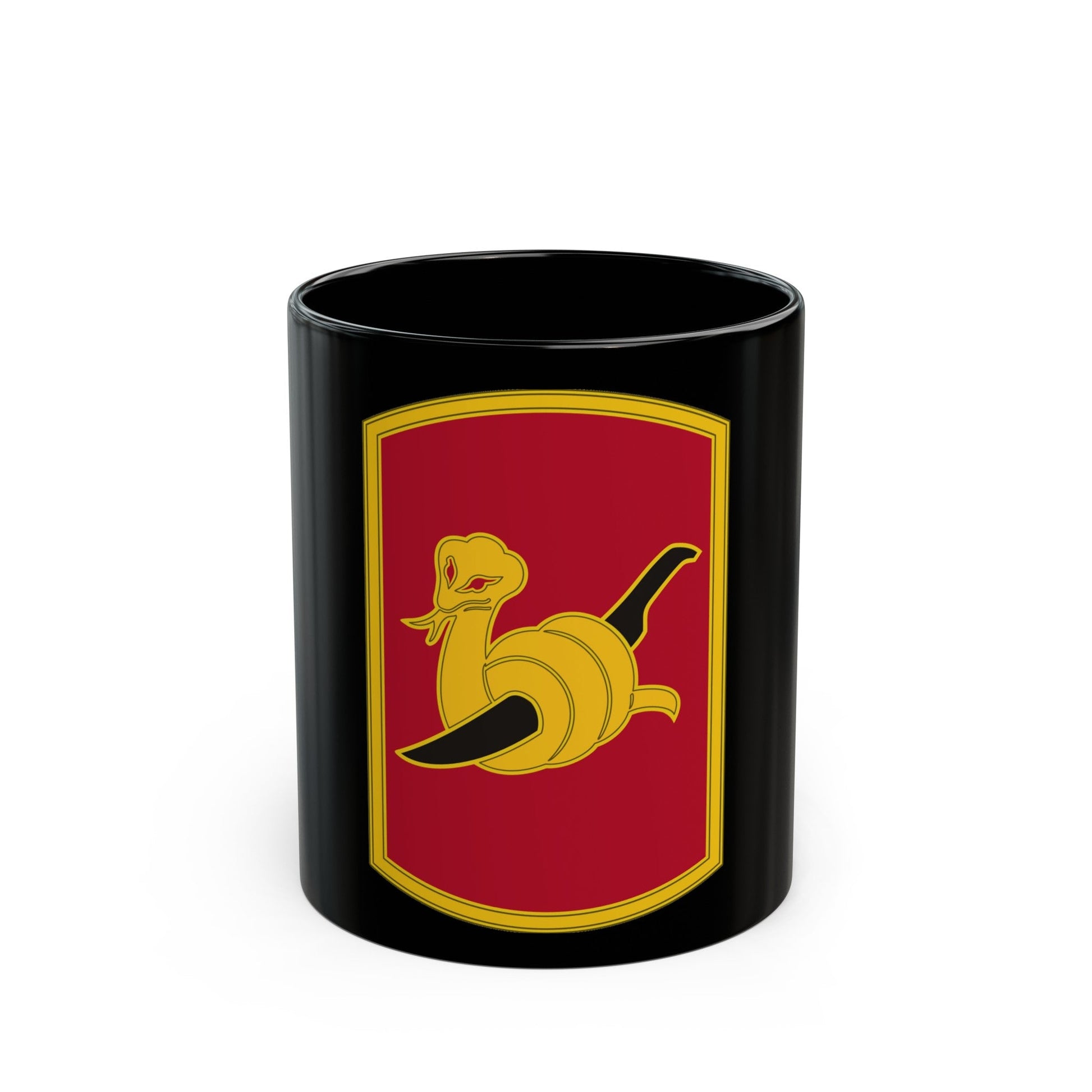 153rd Field Artillery Brigade (U.S. Army) Black Coffee Mug-11oz-The Sticker Space