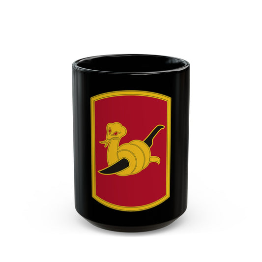 153rd Field Artillery Brigade (U.S. Army) Black Coffee Mug-15oz-The Sticker Space