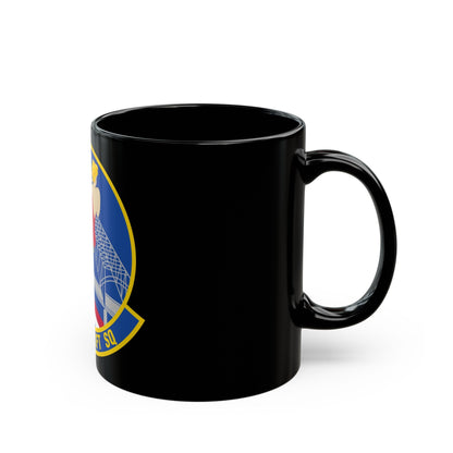 155 Airlift Squadron (U.S. Air Force) Black Coffee Mug-The Sticker Space