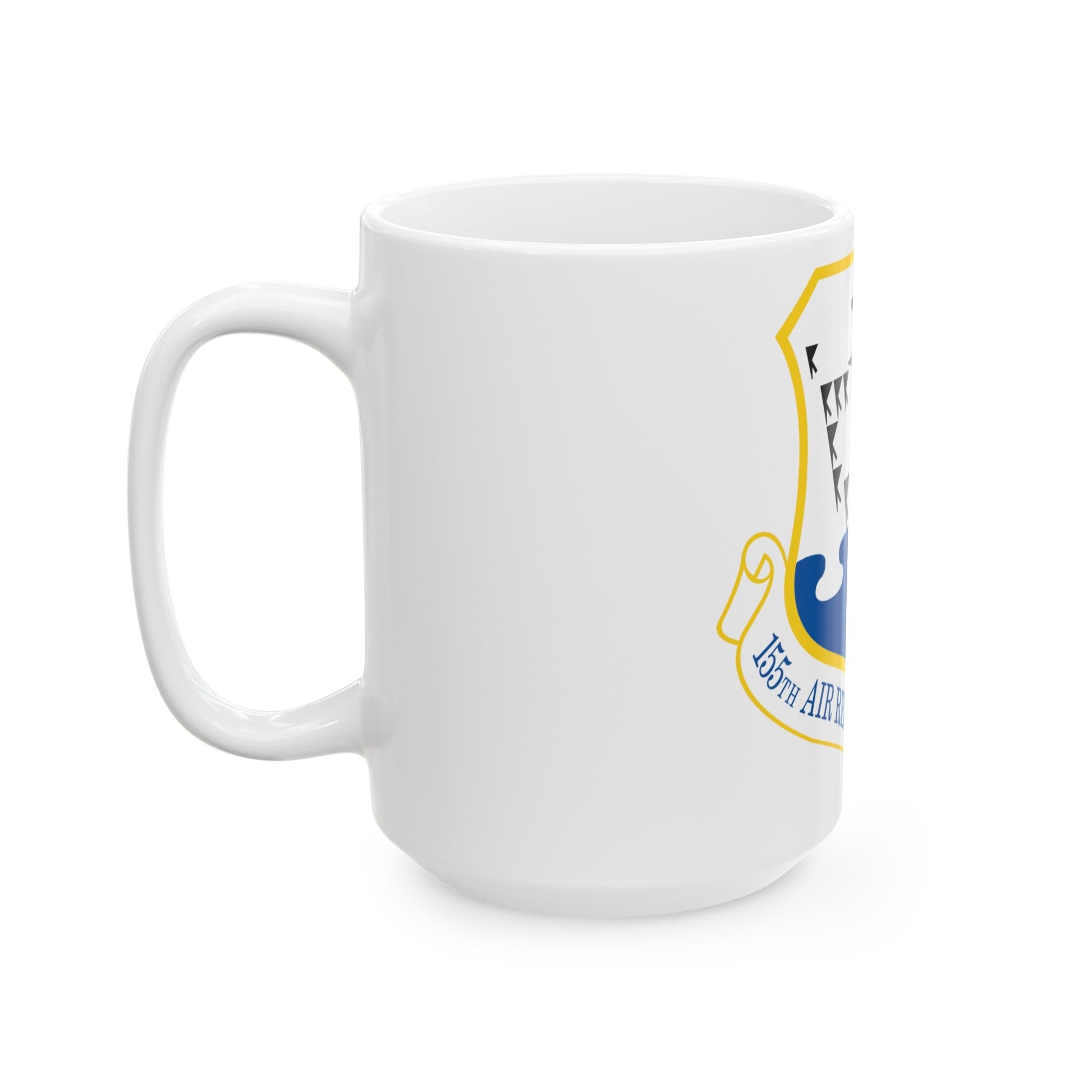155th Air Refueling Wing (U.S. Air Force) White Coffee Mug-The Sticker Space