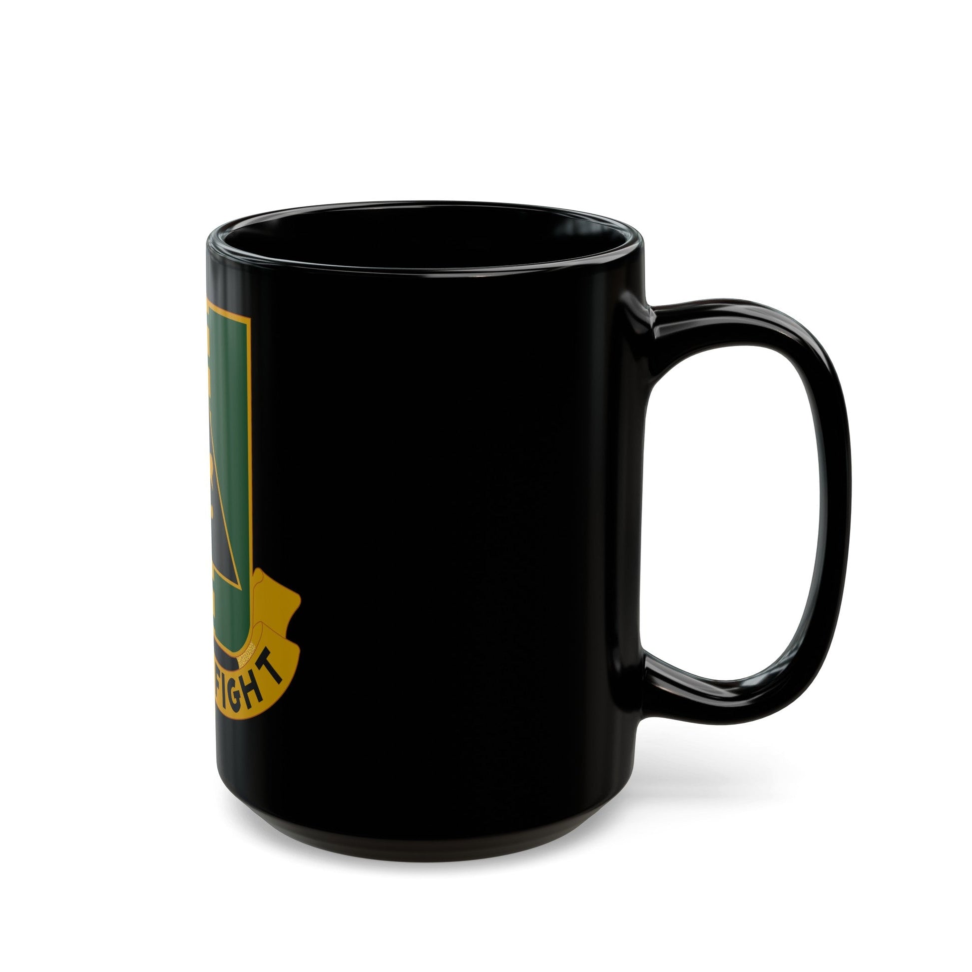 156 Armor Regiment (U.S. Army) Black Coffee Mug-The Sticker Space