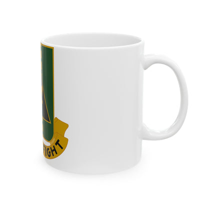 156 Armor Regiment (U.S. Army) White Coffee Mug-The Sticker Space