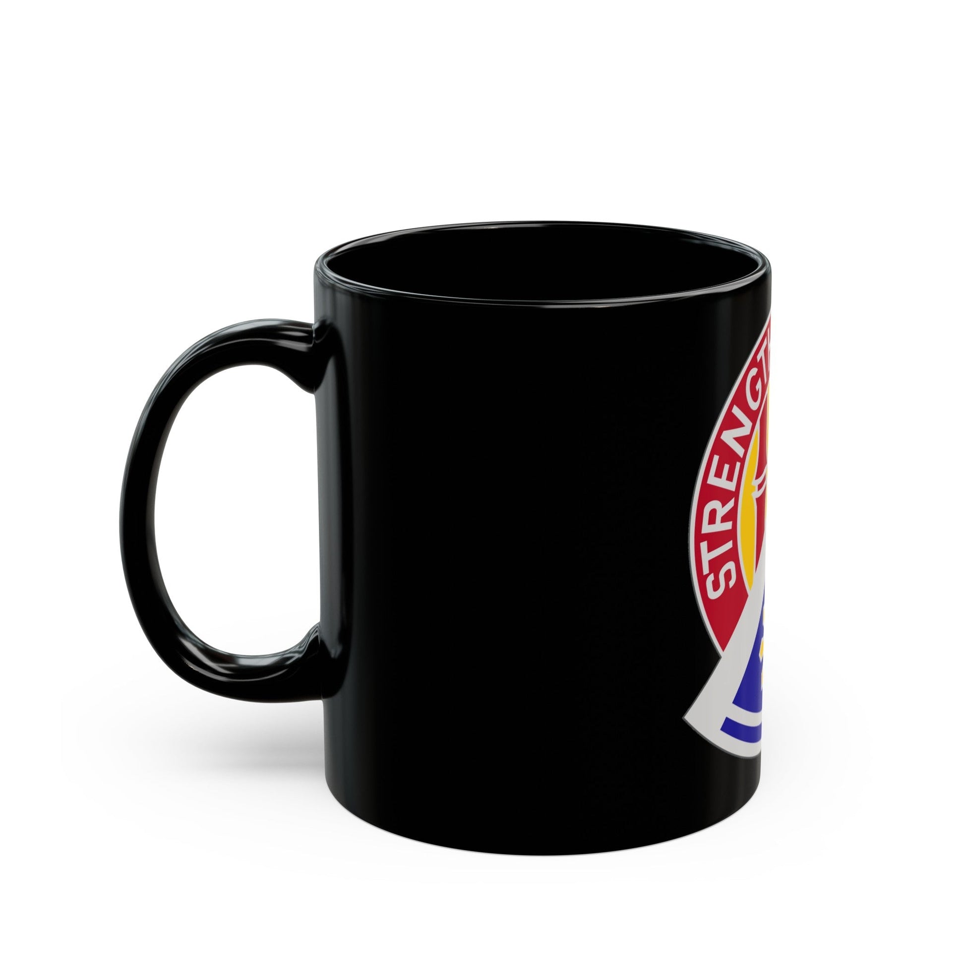159 Engineer Group (U.S. Army) Black Coffee Mug-The Sticker Space