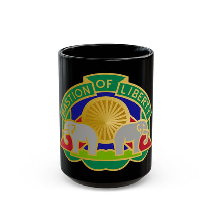 159 Military Police Battalion (U.S. Army) Black Coffee Mug-15oz-The Sticker Space