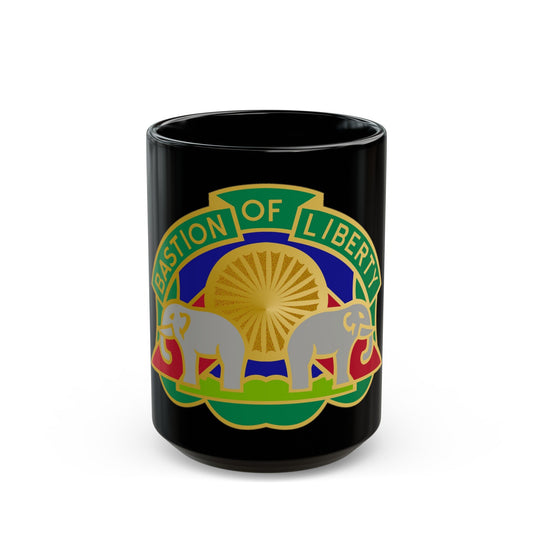159 Military Police Battalion (U.S. Army) Black Coffee Mug-15oz-The Sticker Space