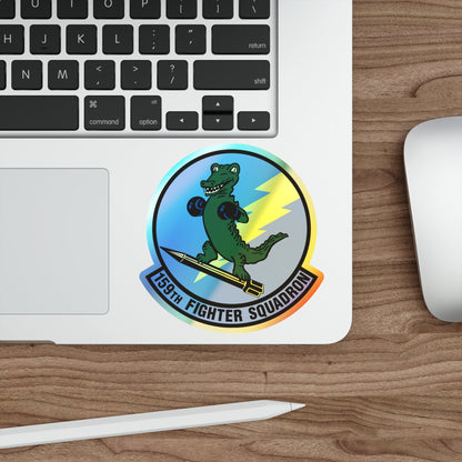 159th Fighter Squadron (U.S. Air Force) Holographic STICKER Die-Cut Vinyl Decal-The Sticker Space