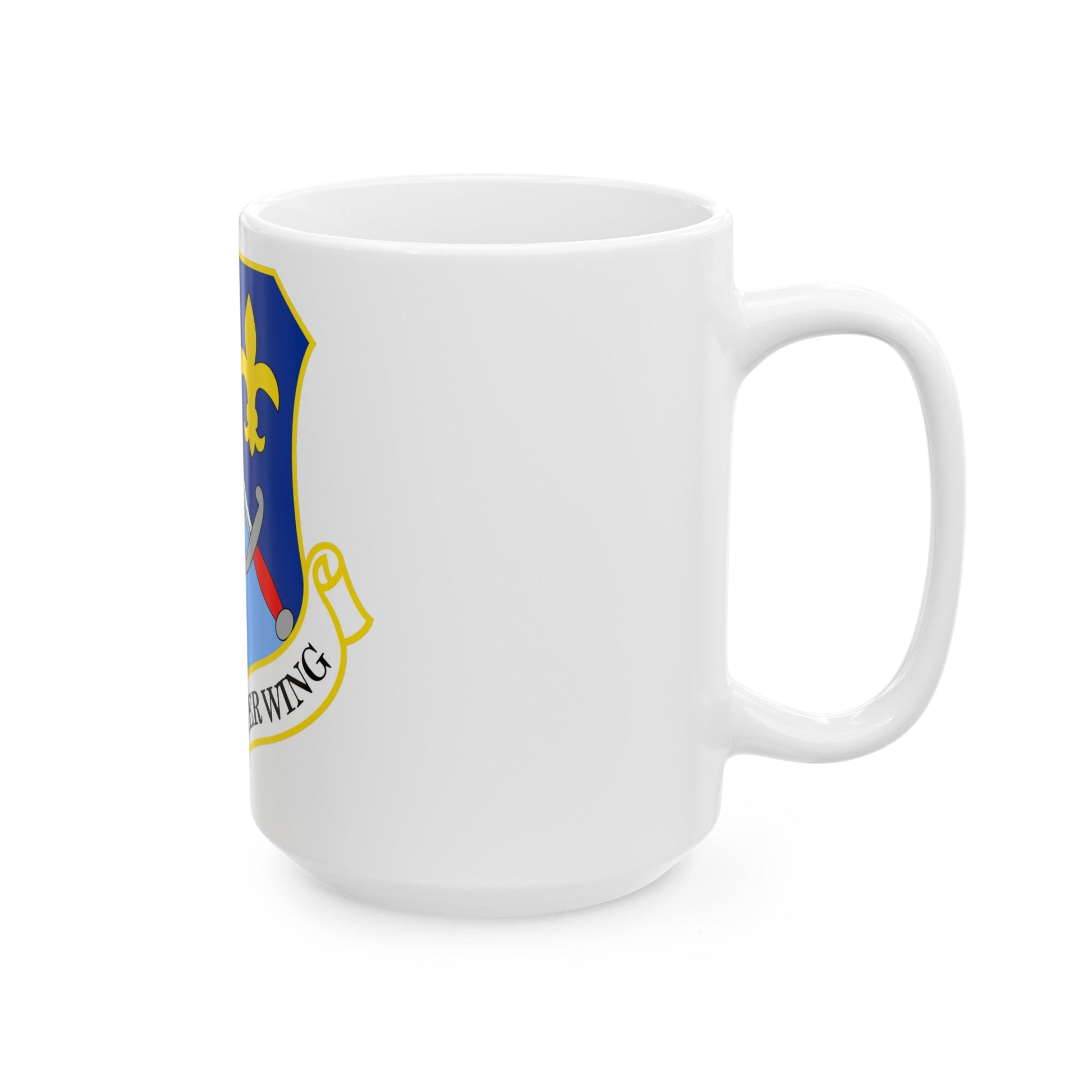 159th Fighter Wing (U.S. Air Force) White Coffee Mug-The Sticker Space