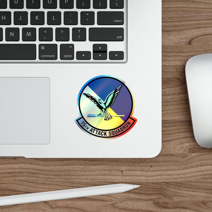 15th Attack Squadron (U.S. Air Force) Holographic STICKER Die-Cut Vinyl Decal-The Sticker Space