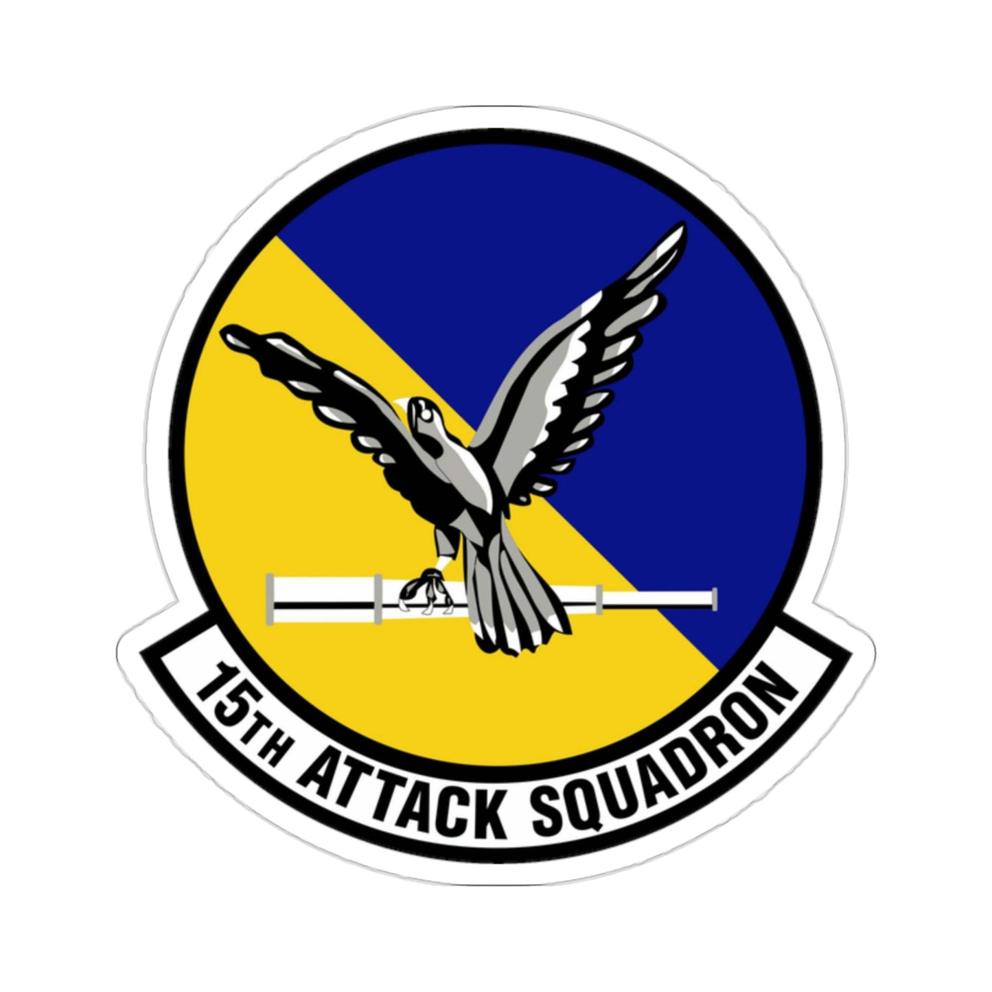 15th Attack Squadron (U.S. Air Force) STICKER Vinyl Die-Cut Decal-2 Inch-The Sticker Space