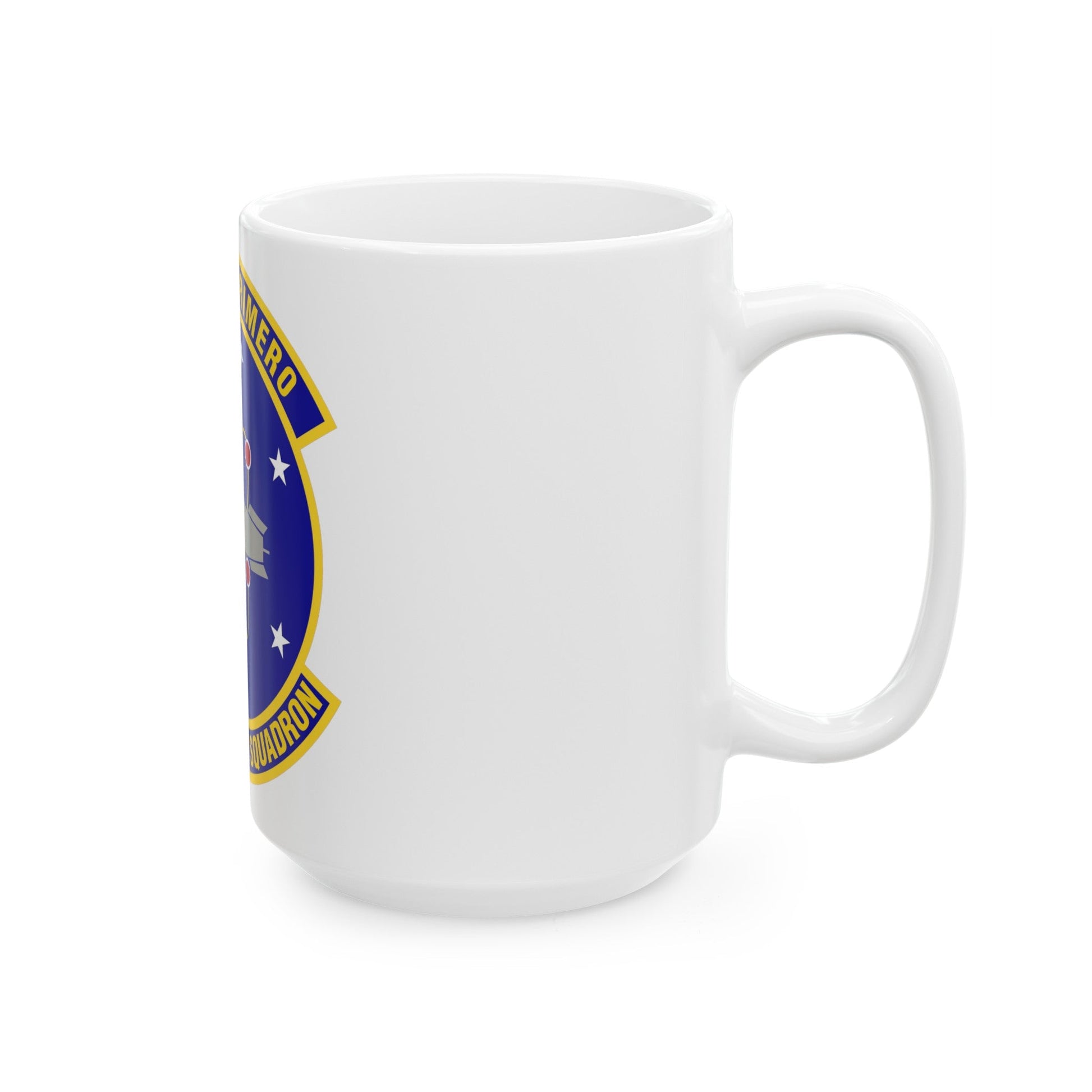 15th Munitions Squadron (U.S. Air Force) White Coffee Mug-The Sticker Space