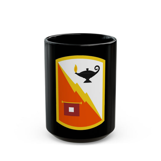 15th Signal Brigade (U.S. Army) Black Coffee Mug-15oz-The Sticker Space