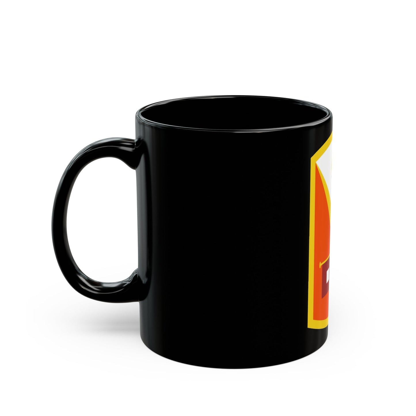 15th Signal Brigade (U.S. Army) Black Coffee Mug-The Sticker Space