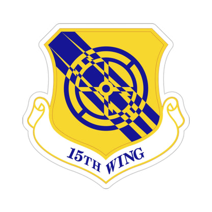 15th Wing (U.S. Air Force) STICKER Vinyl Die-Cut Decal-2 Inch-The Sticker Space