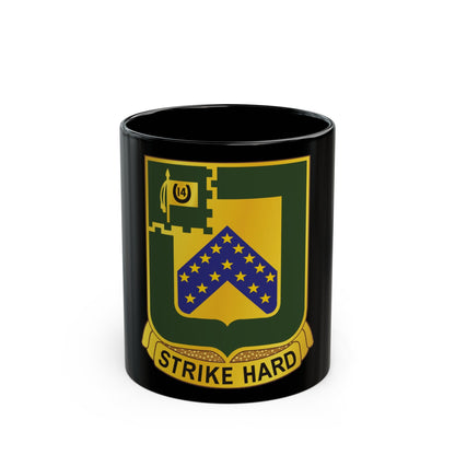 16 Cavalry Regiment (U.S. Army) Black Coffee Mug-11oz-The Sticker Space