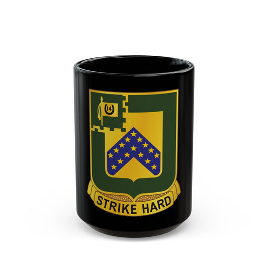 16 Cavalry Regiment (U.S. Army) Black Coffee Mug-15oz-The Sticker Space