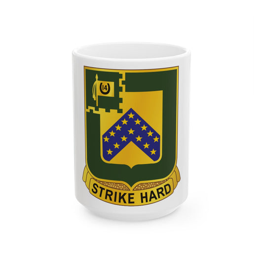 16 Cavalry Regiment (U.S. Army) White Coffee Mug