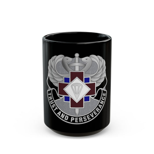 16 Hospital Center (U.S. Army) Black Coffee Mug-15oz-The Sticker Space
