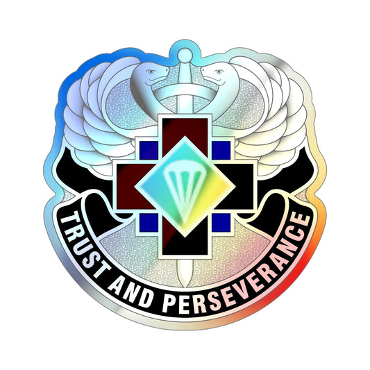 16 Hospital Center (U.S. Army) Holographic STICKER Die-Cut Vinyl Decal-6 Inch-The Sticker Space