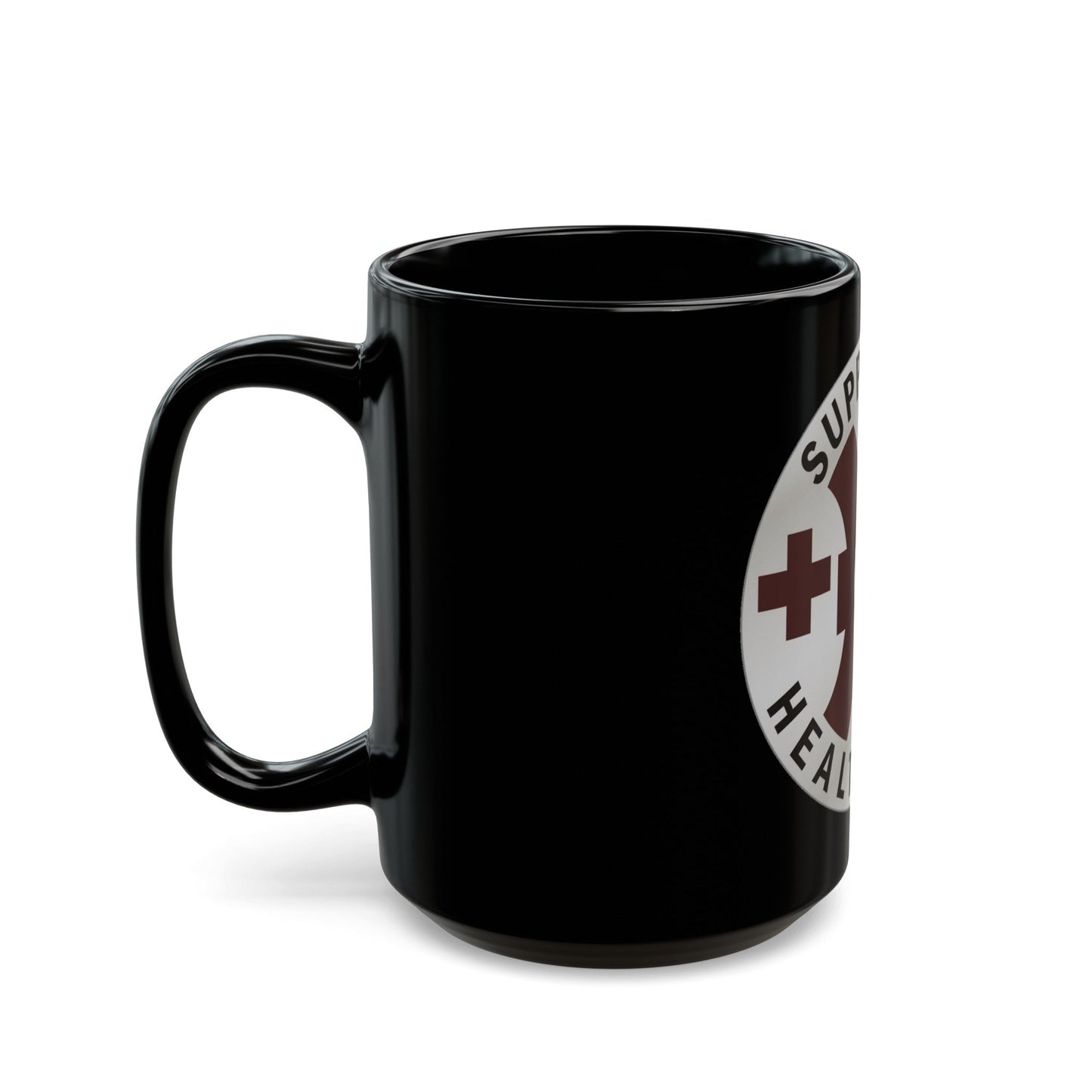 16 Medical Battalion (U.S. Army) Black Coffee Mug-The Sticker Space