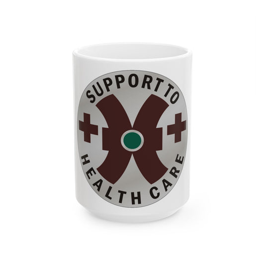 16 Medical Battalion (U.S. Army) White Coffee Mug