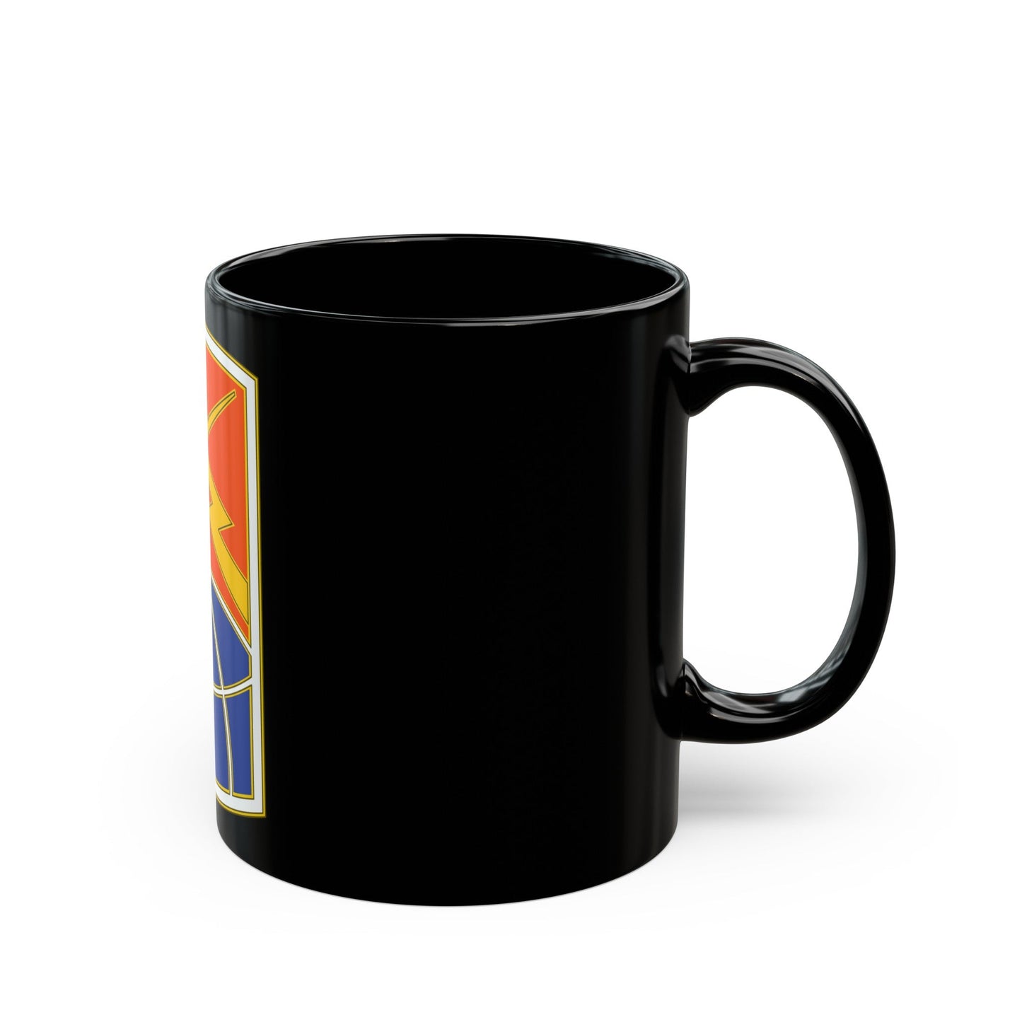 160 Signal Brigade 3 (U.S. Army) Black Coffee Mug-The Sticker Space