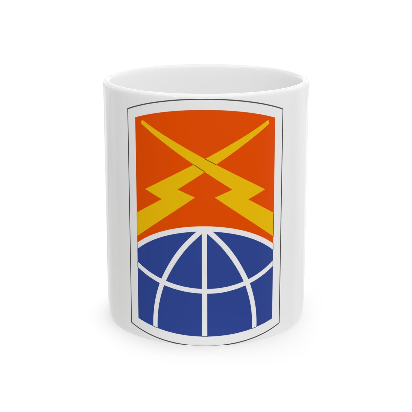 160 Signal Brigade (U.S. Army) White Coffee Mug-11oz-The Sticker Space