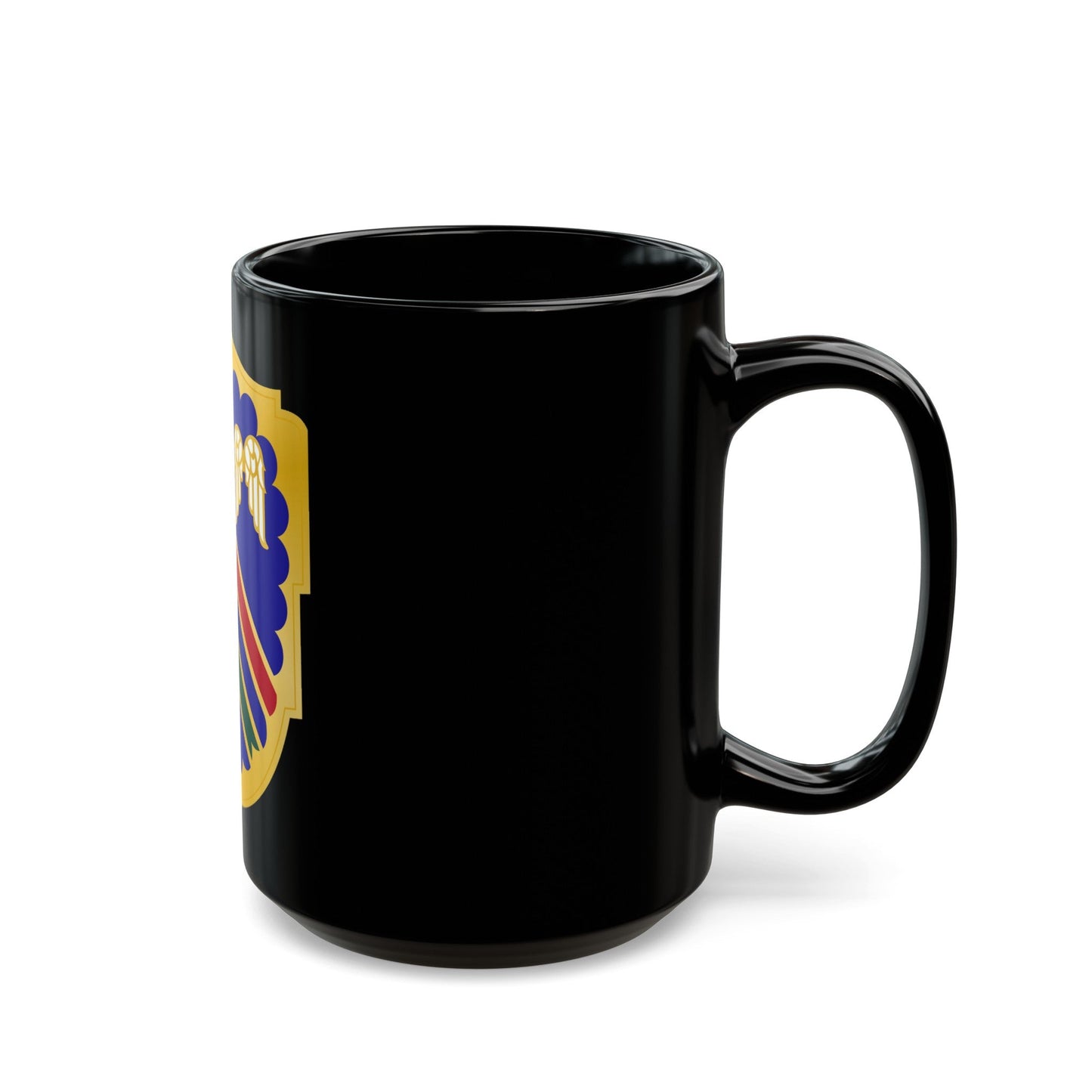 160th Infantry Regiment (U.S. Army) Black Coffee Mug-The Sticker Space