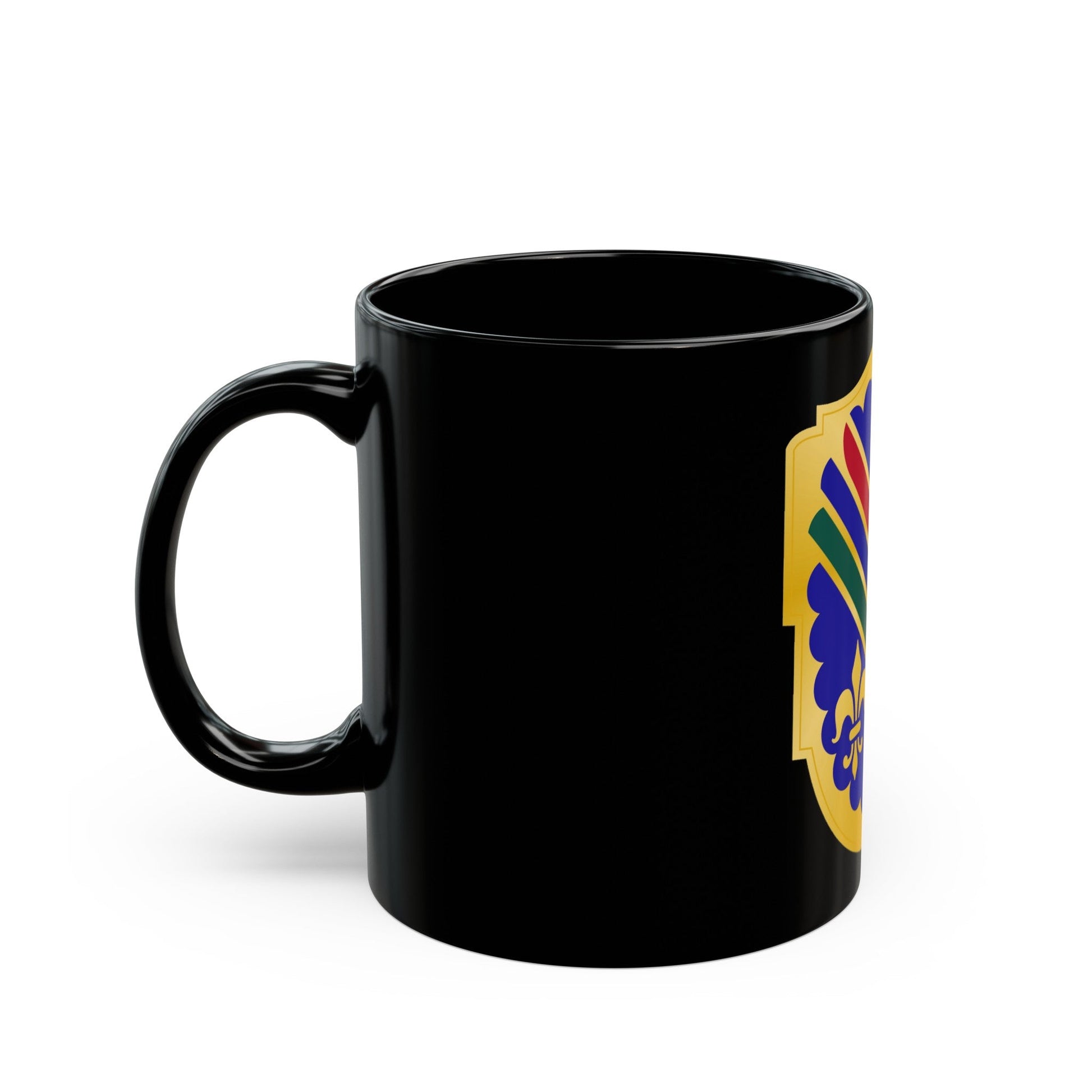 160th Infantry Regiment (U.S. Army) Black Coffee Mug-The Sticker Space