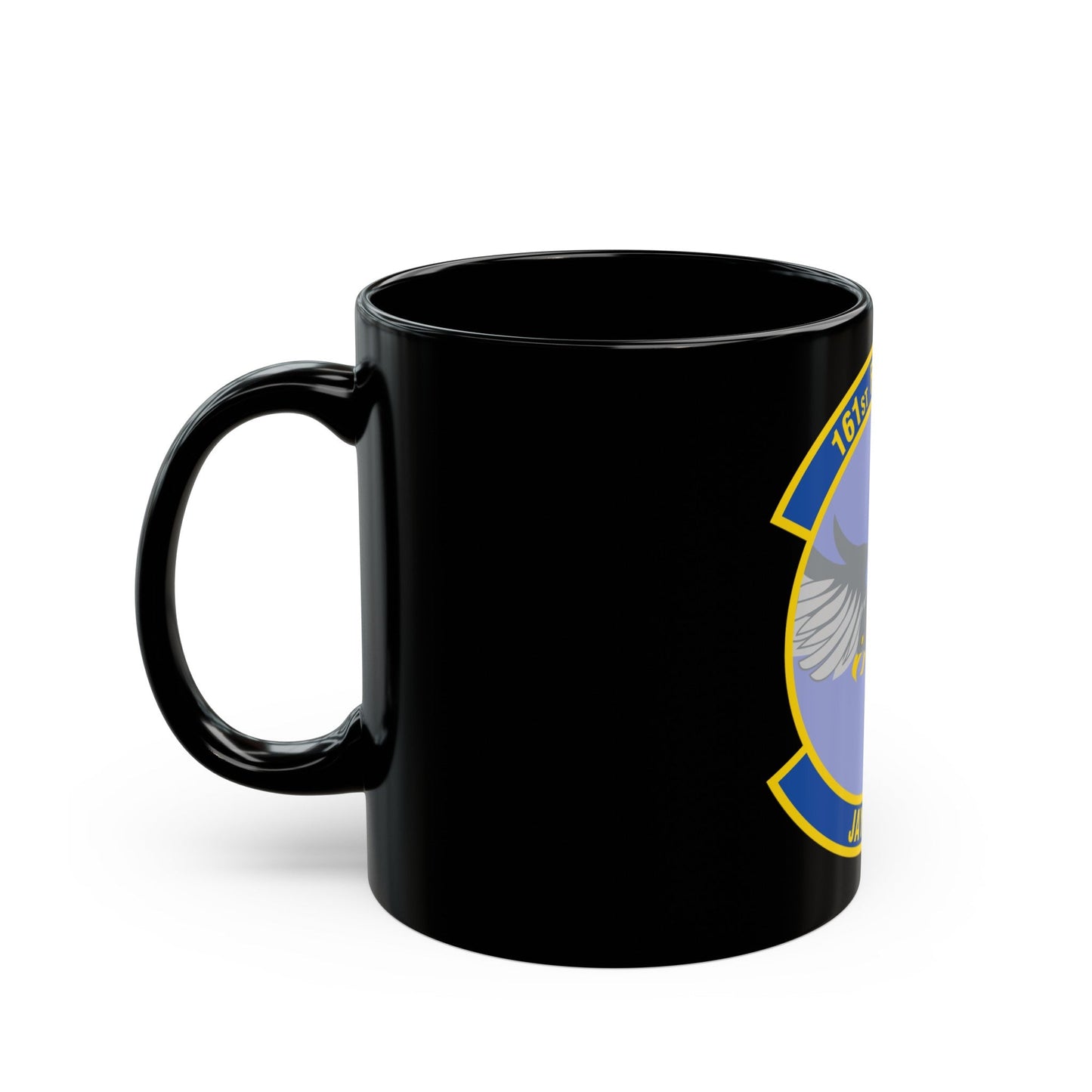 161 Fighter Squadron (U.S. Air Force) Black Coffee Mug-The Sticker Space