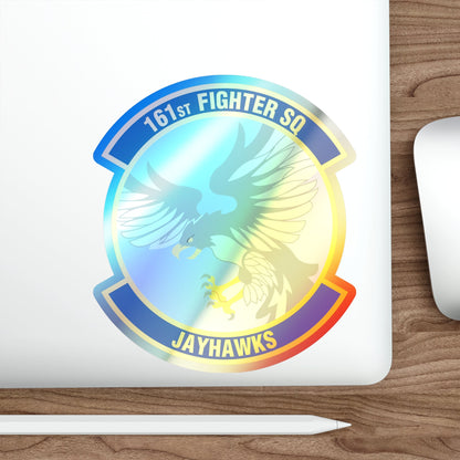 161 Fighter Squadron (U.S. Air Force) Holographic STICKER Die-Cut Vinyl Decal-The Sticker Space