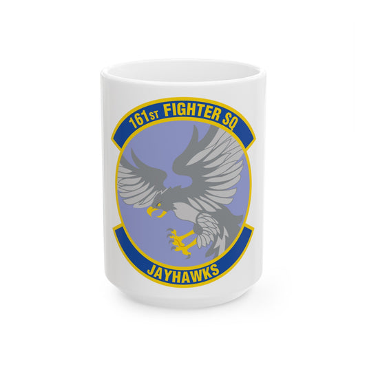 161 Fighter Squadron (U.S. Air Force) White Coffee Mug-15oz-The Sticker Space